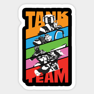 Tank Team Sticker